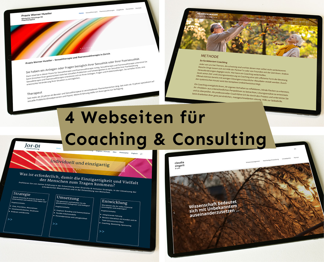 Webdesign für Coaching und Consulting